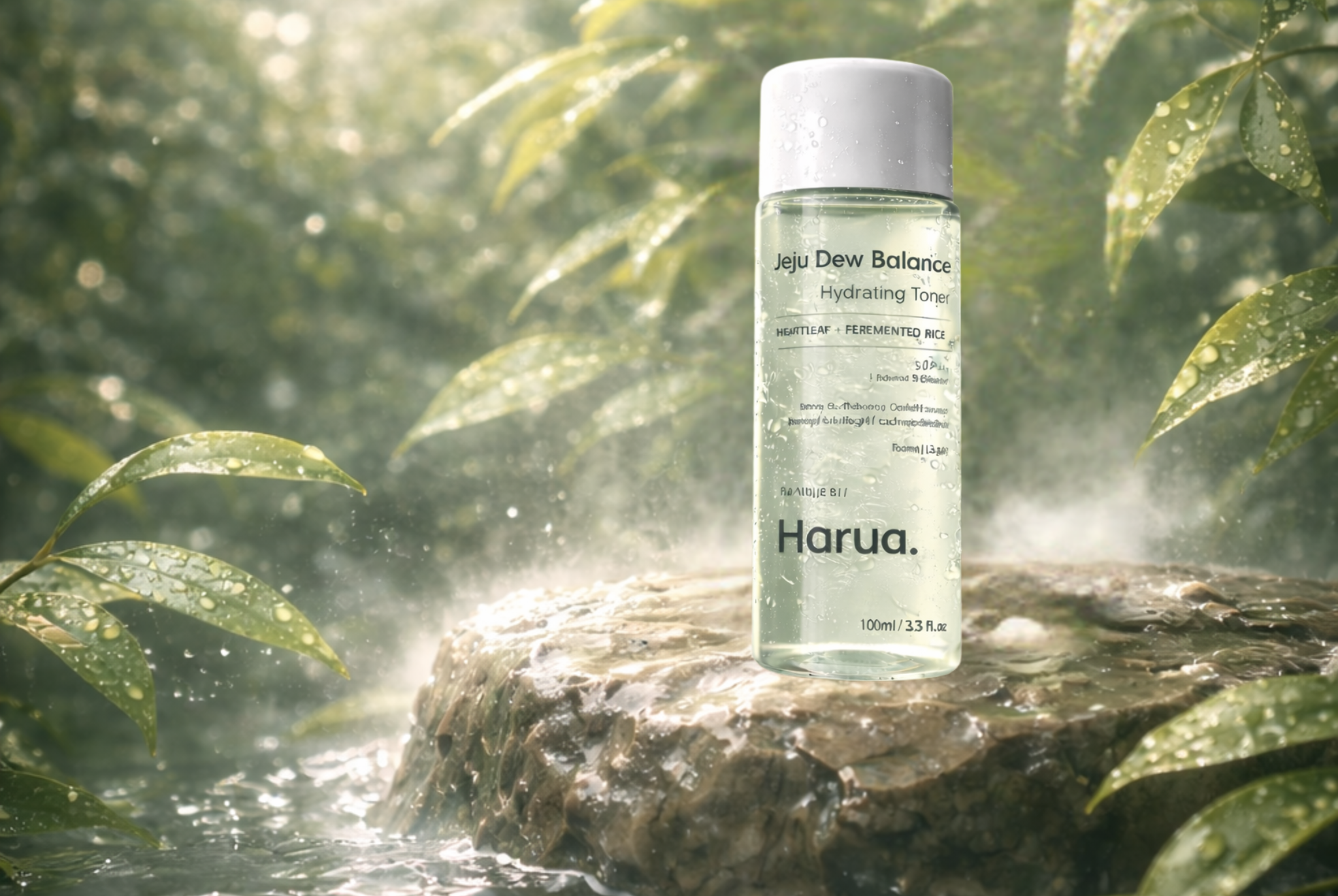 Harua Jeju Dew Balance Hydrating Toner | Heartleaf + Fermented Rice