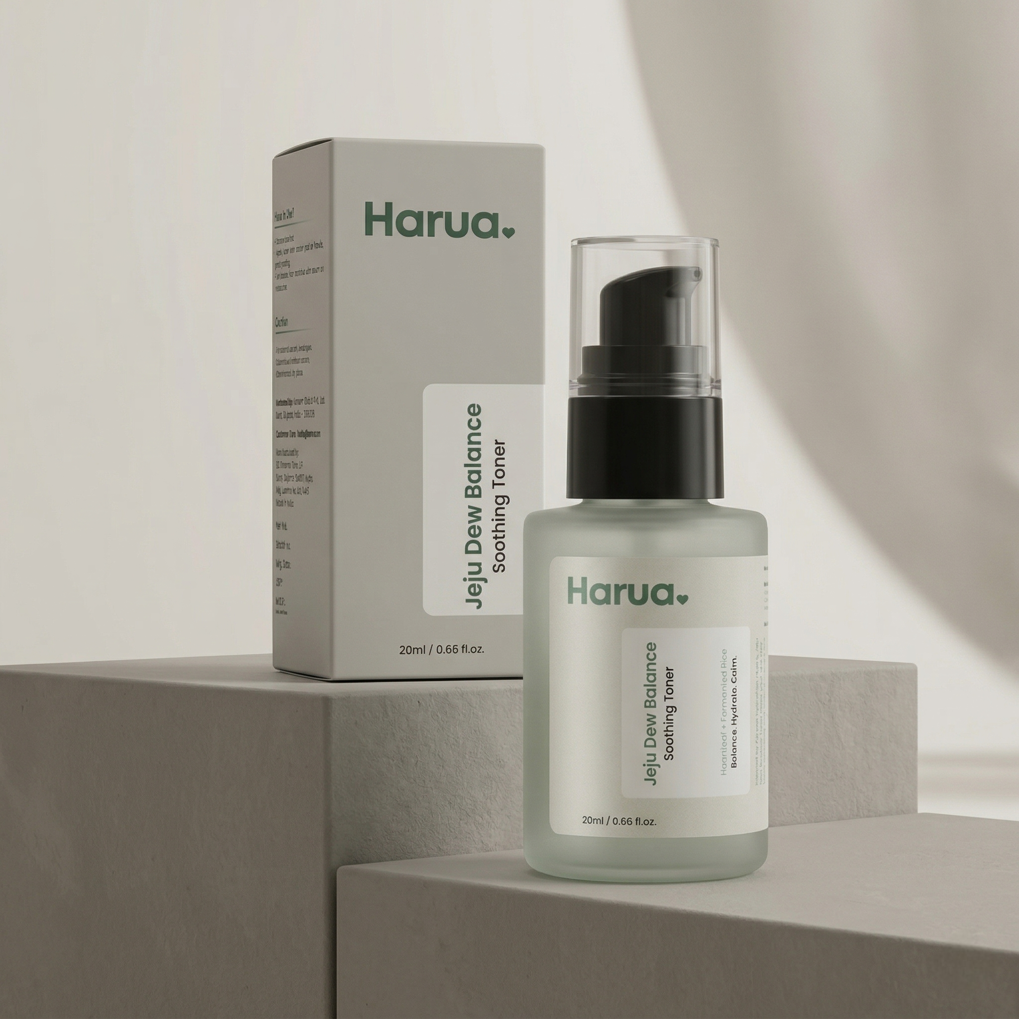 Harua Jeju Dew Balance Hydrating Toner | Heartleaf + Fermented Rice
