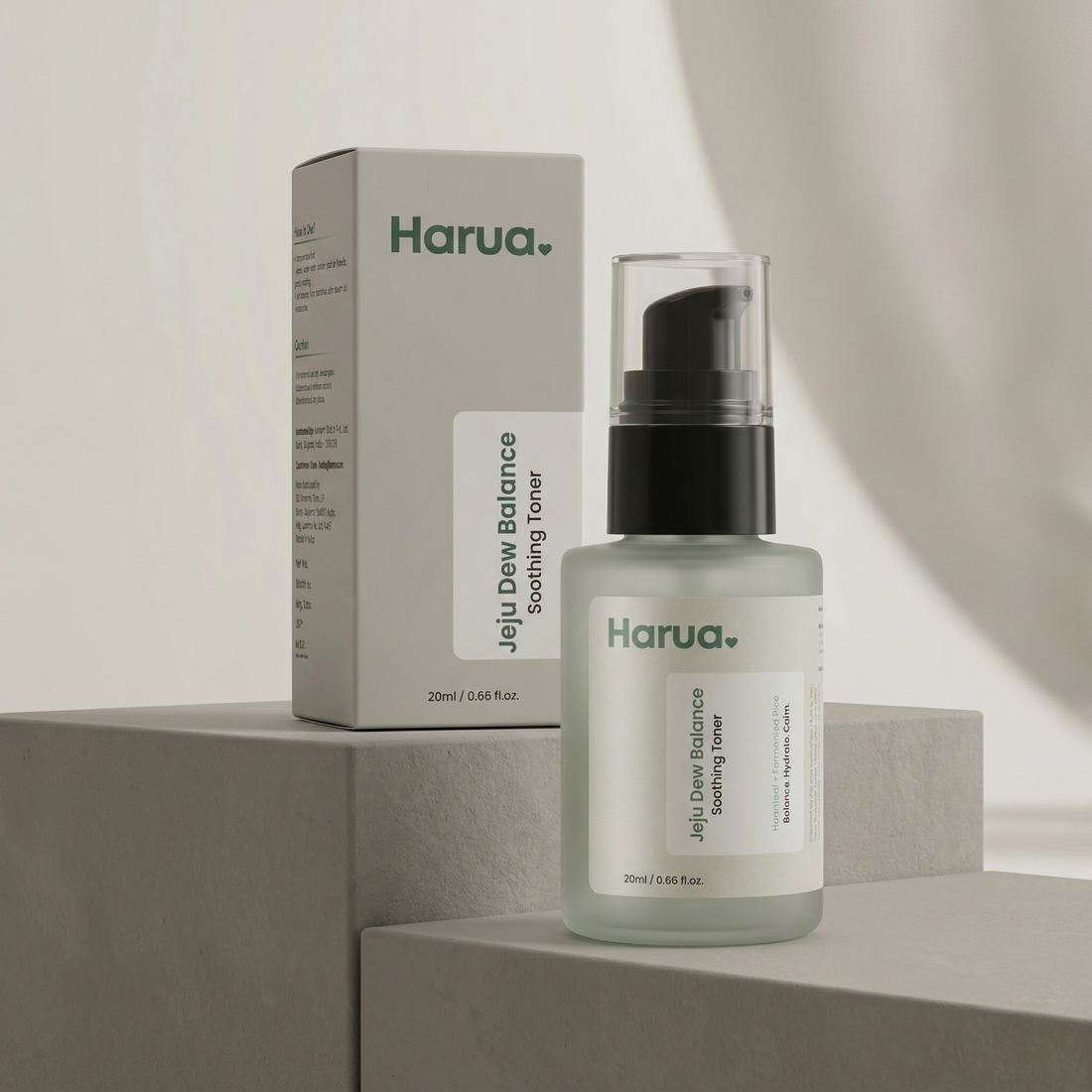 Harua Jeju Dew Balance Hydrating Toner | Heartleaf + Fermented Rice