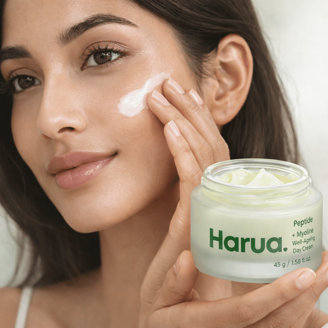 Peptide + Myoline Well‑Ageing Day Cream | Smooth & Plump Skin| 45g