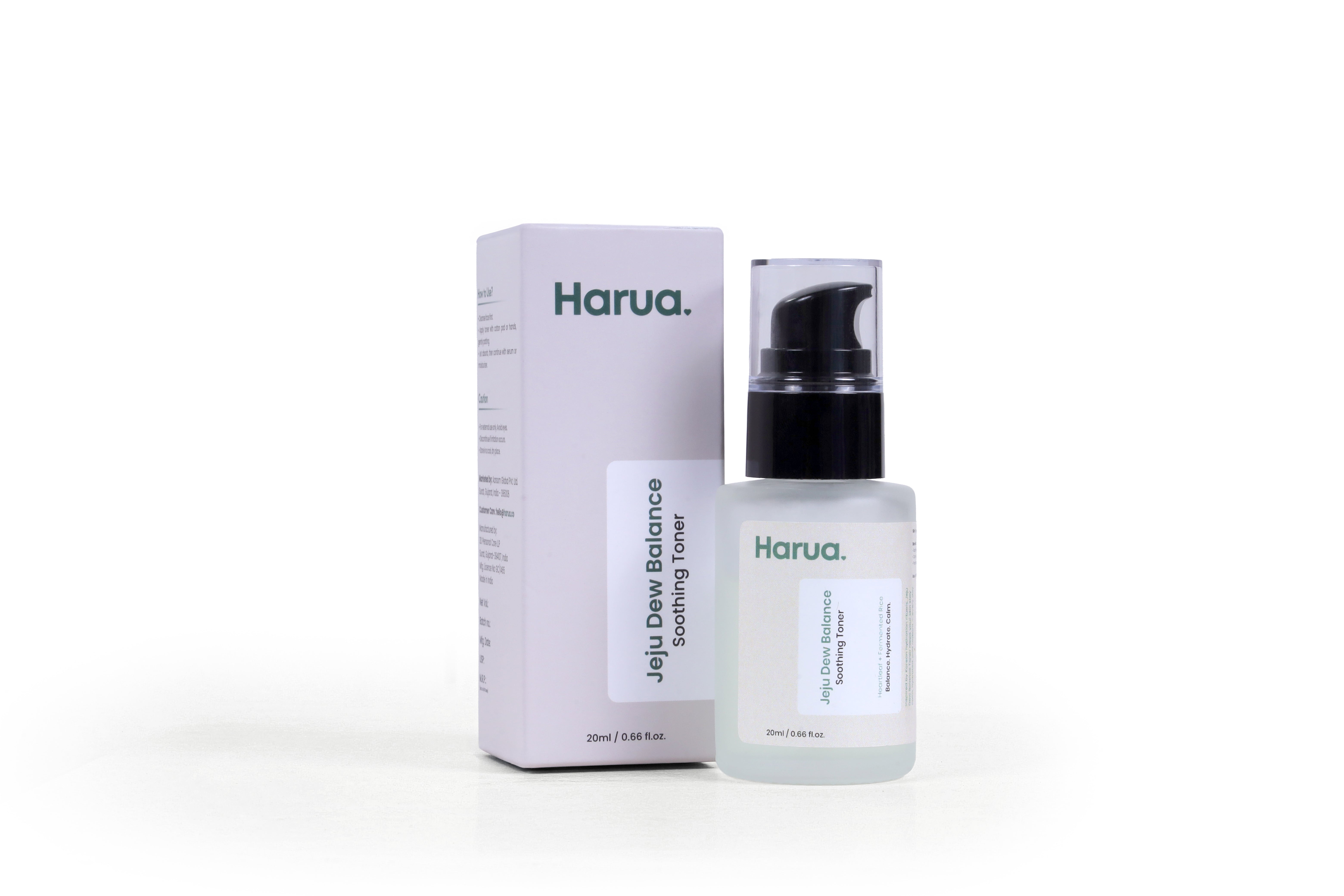 Harua Jeju Dew Balance Hydrating Toner | Heartleaf + Fermented Rice